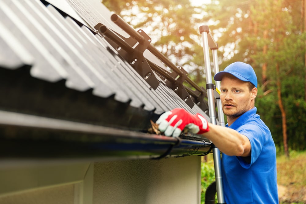 Service de nettoyage de gouttières - C mon jardinier