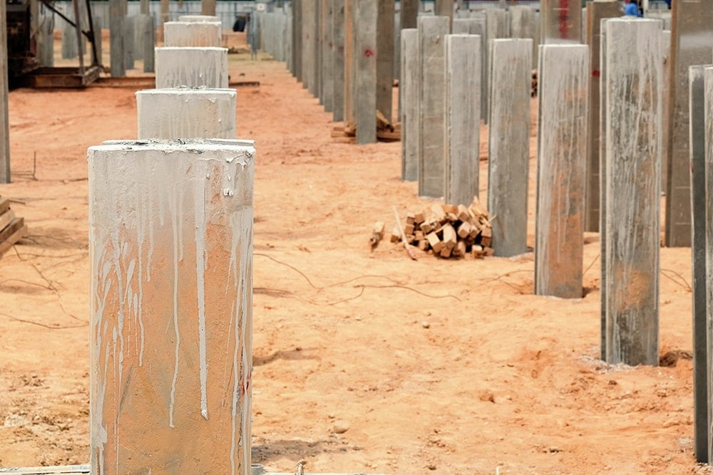 Beton fondation on sale prix