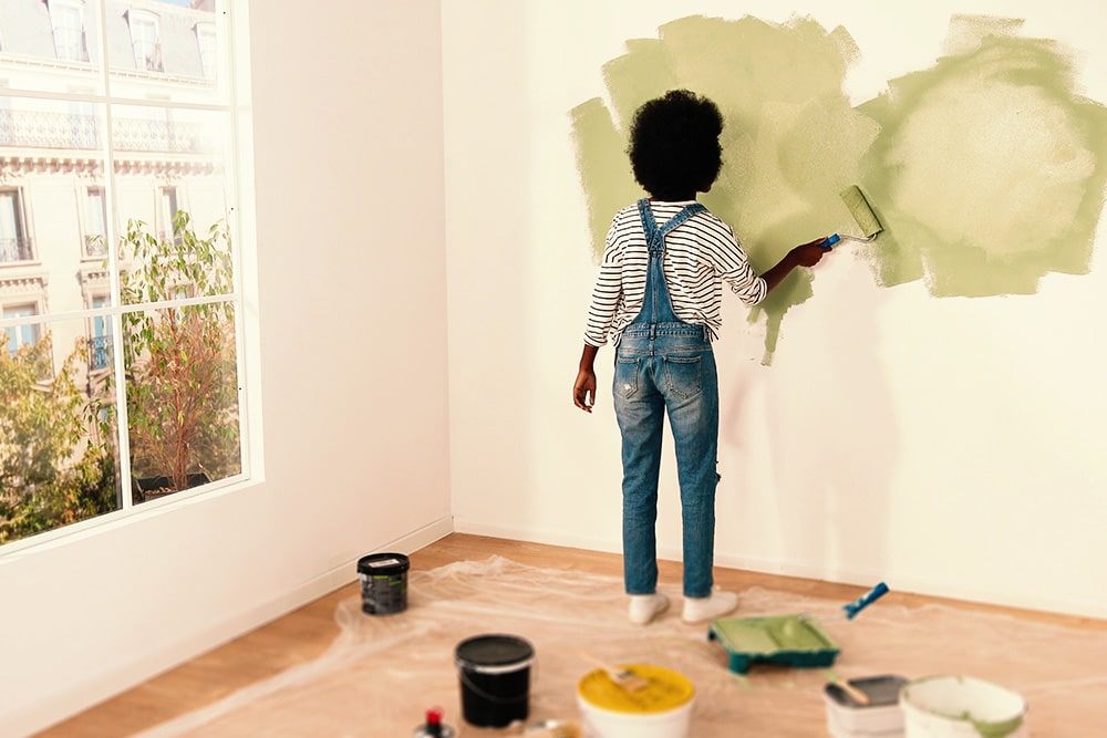 Tendance : la peinture pastel s'invite sur nos murs - Elle Décoration