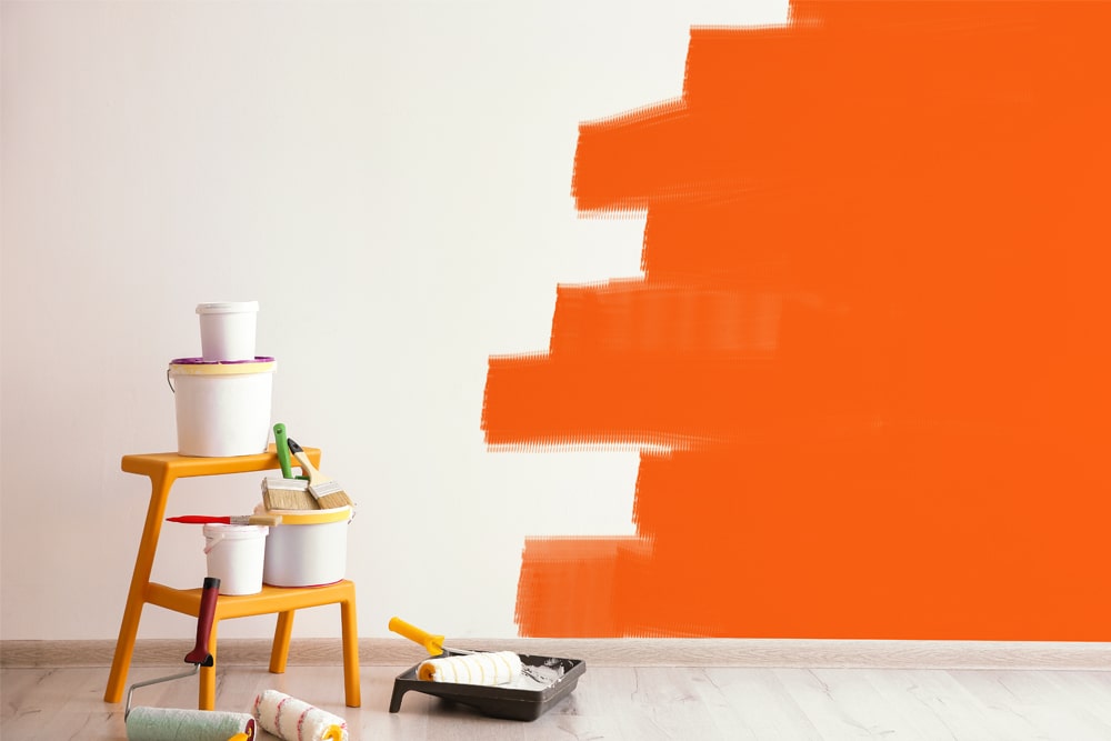 Peinture d'un mur