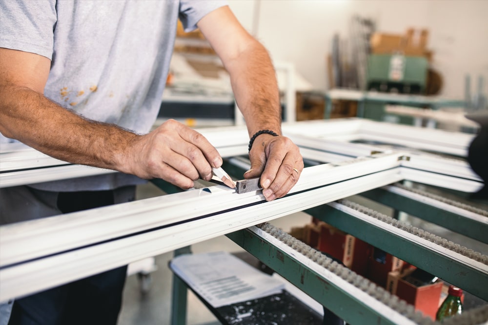 Travail sur une fenêtre