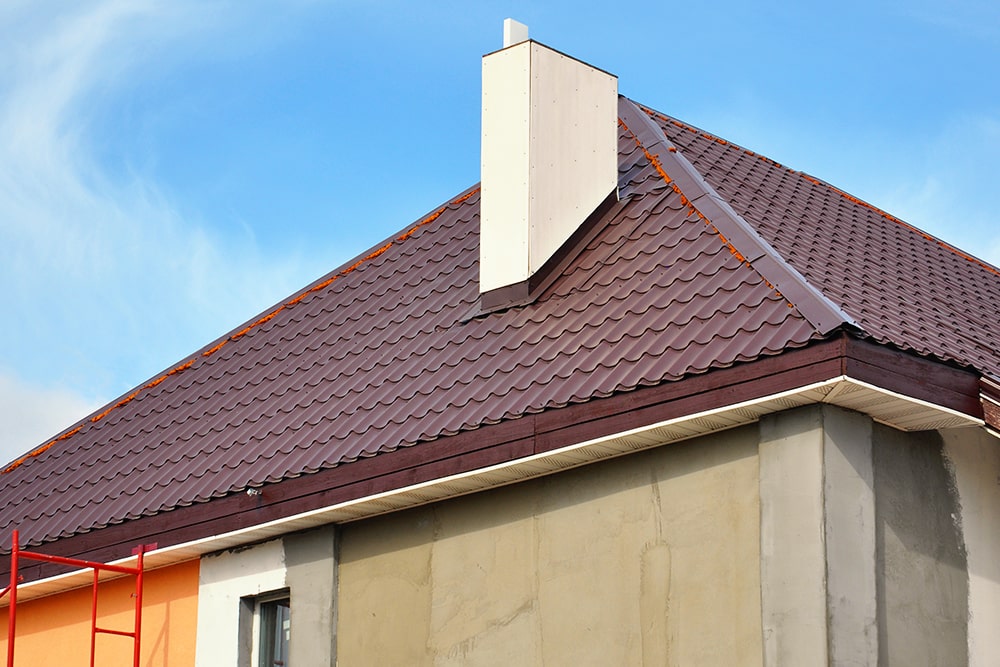 Toiture à 4 pans