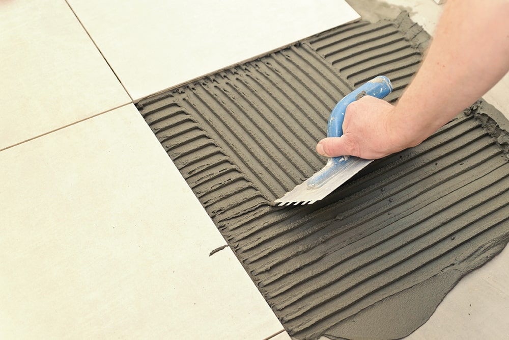 Professionnel du carrelage