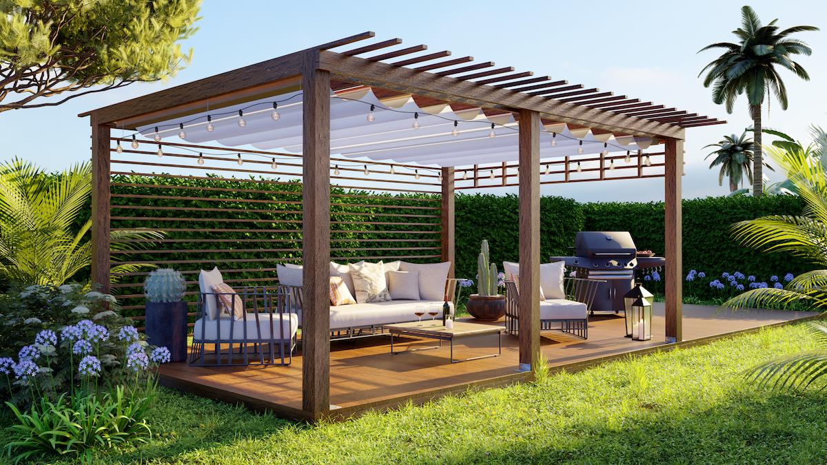 Les meilleures solutions pour couvrir votre pergola