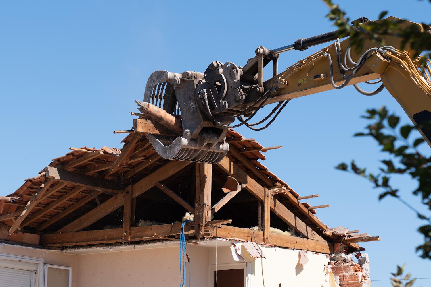 Guide pour la démolition d'une maison