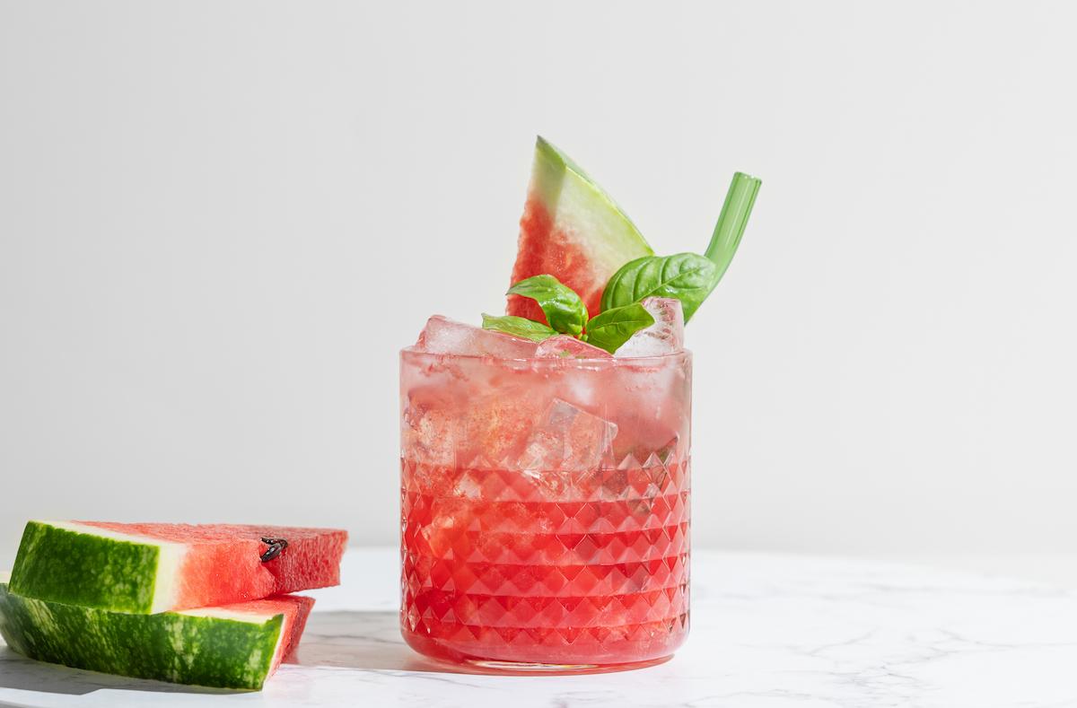 boisson glacée à la pastèque