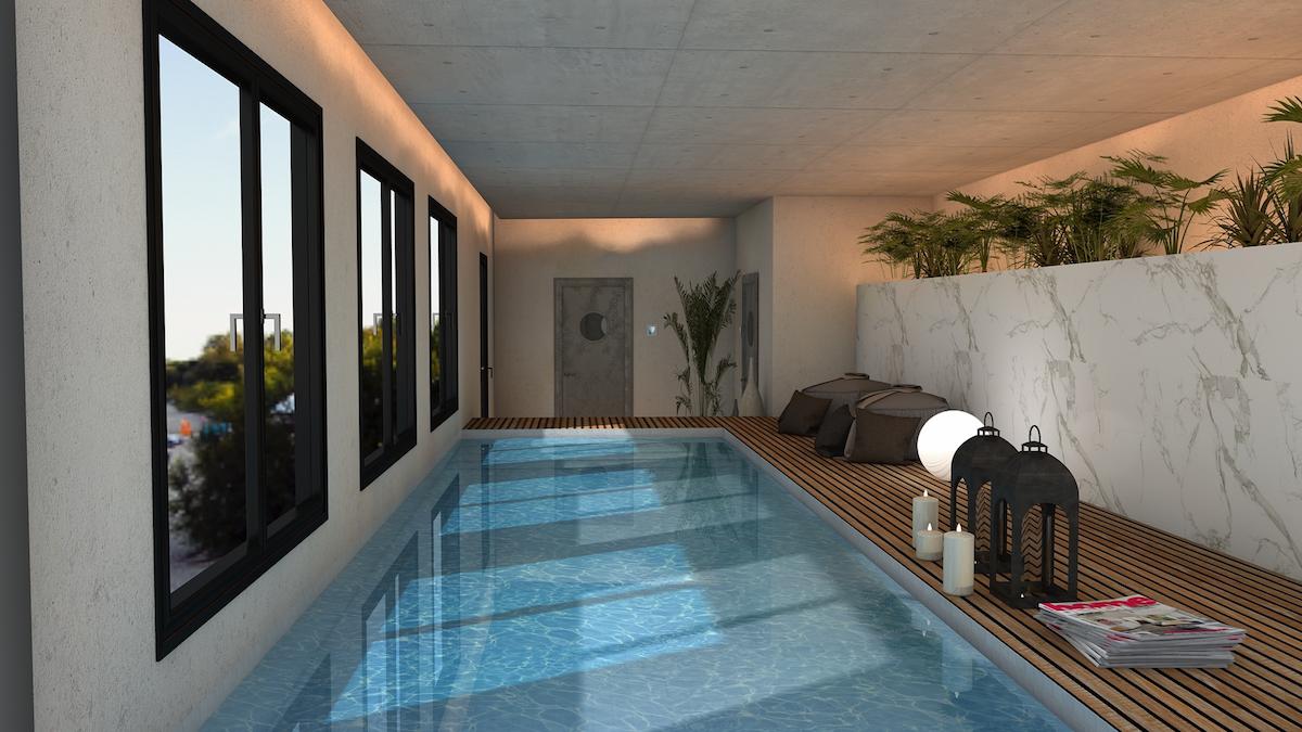piscine interieure