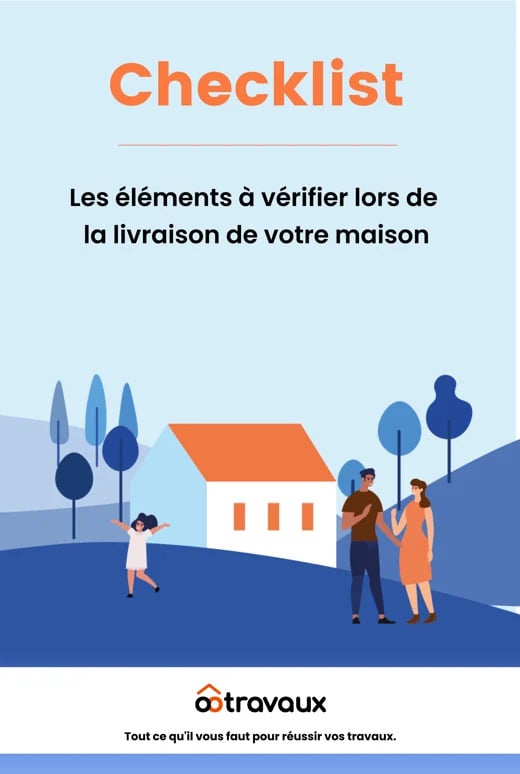 Couverture de la checklist Avant livraison maison