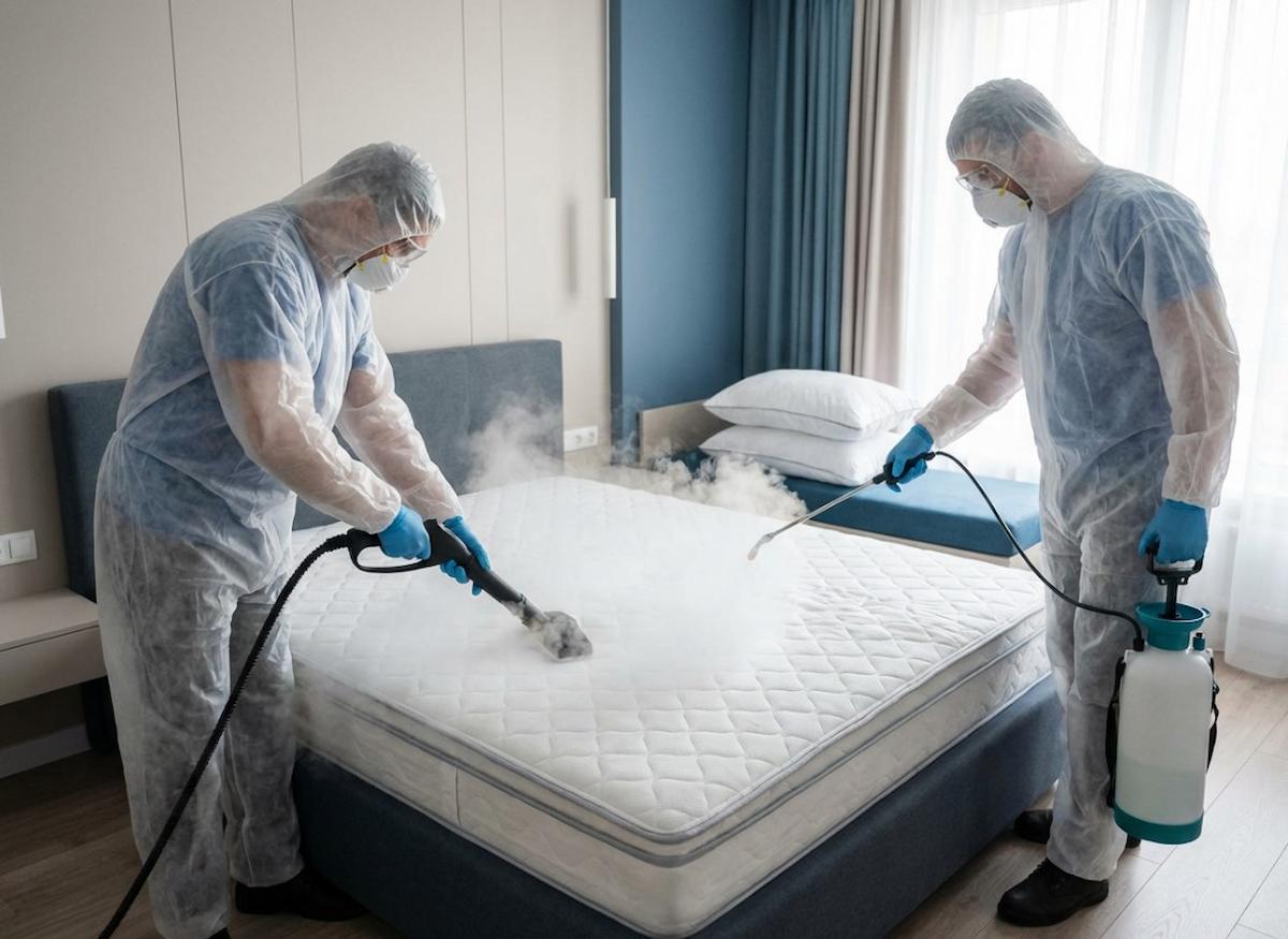 vous avez des acariens dans votre lit ? Faites appel à un professionnel
