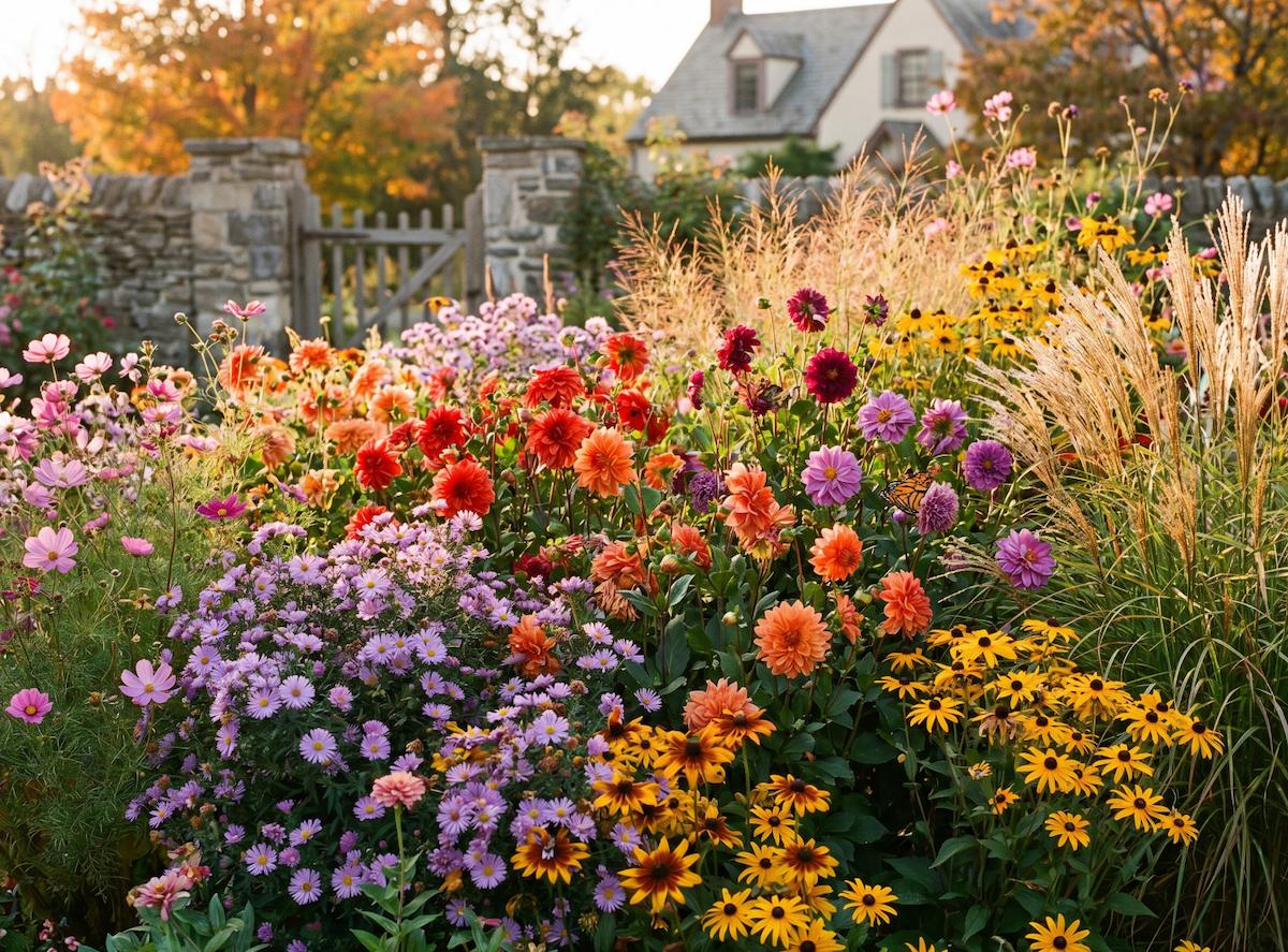 Dahlia, aster, chrysanthème, cosmos… 8 fleurs à planter dès maintenant pour un jardin coloré jusqu'aux premières gelées d'automne.