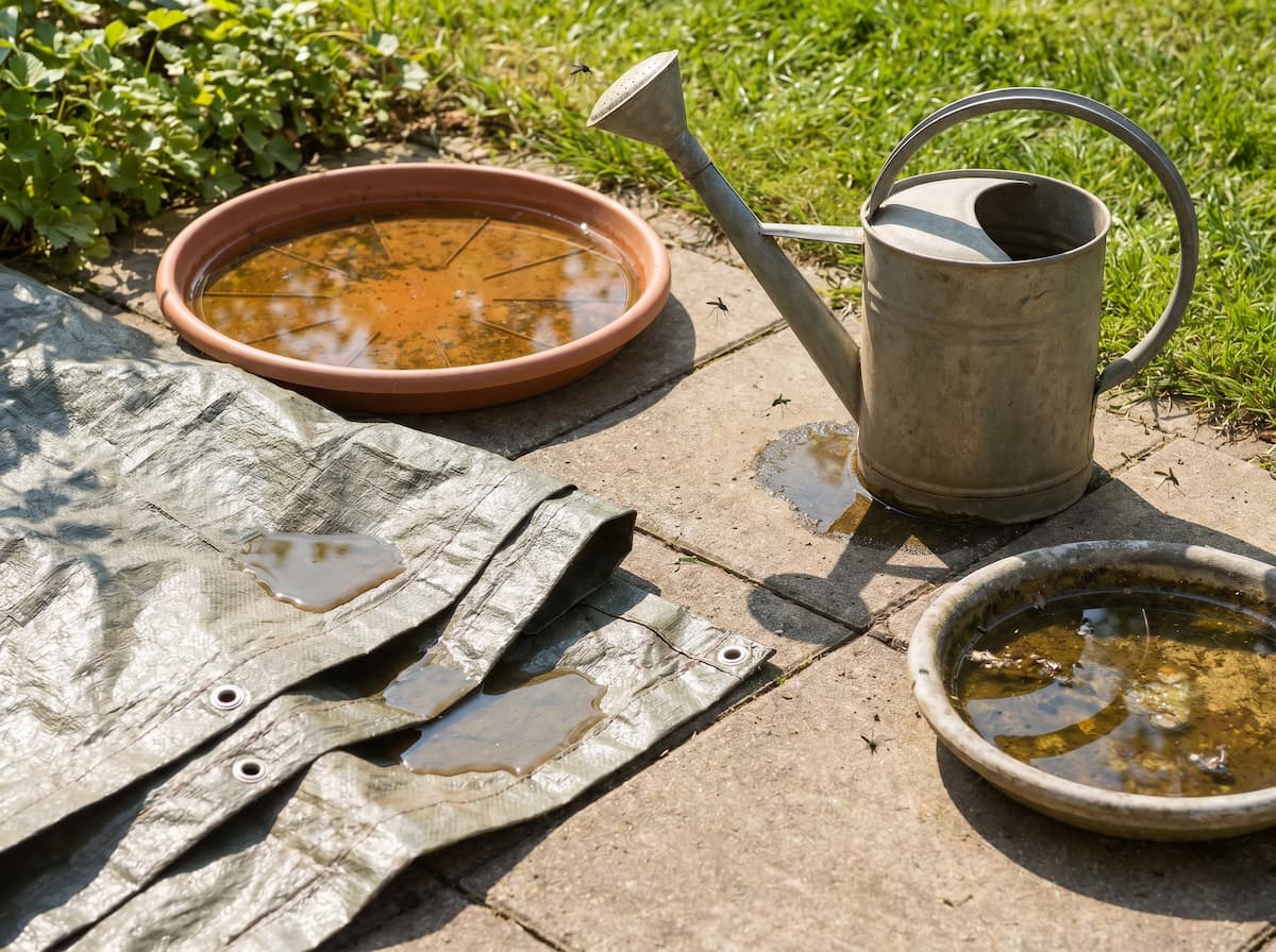 que faire lorsque vous avez des moustiques dans votre jardin ?