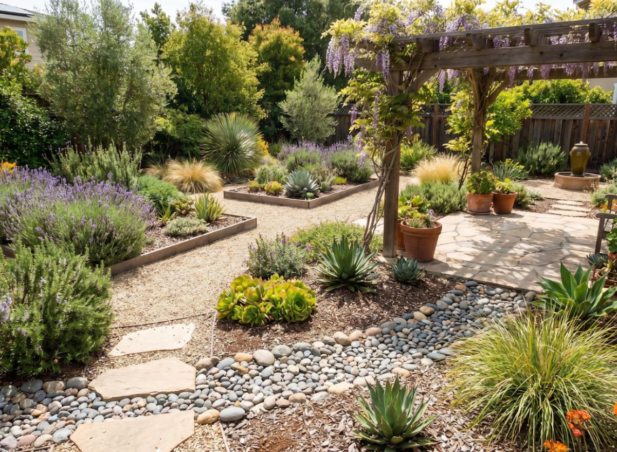 jardin sans gazon une nouvelle mode 