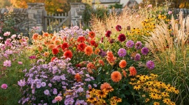 Ne rangez pas vos outils : ces 8 fleurs plantées maintenant illumineront encore votre jardin en automne