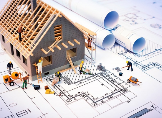 Plan de construction d'une maison