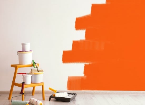 Peinture d'un mur