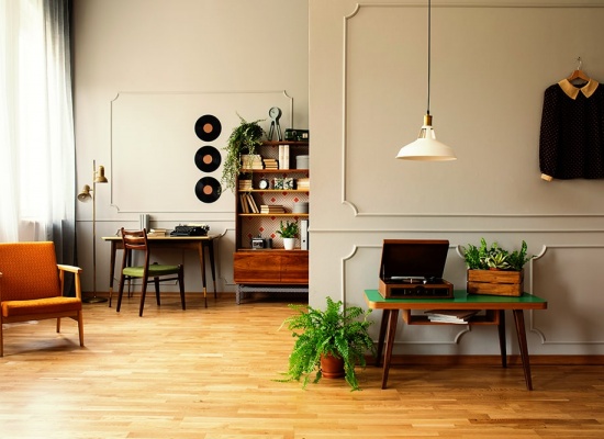Revêtement de sol intérieur en parquet