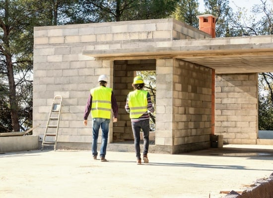 Construction d'une maison en parpaings