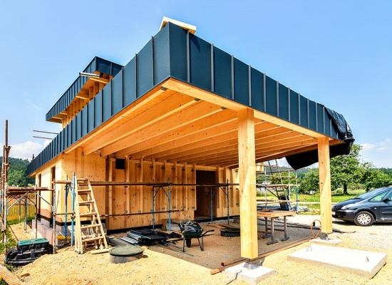 Construction d'une maison passive