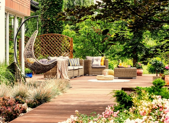 Matériaux pour une terrasse