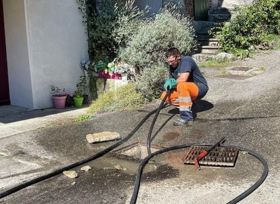 Curage de canalisation