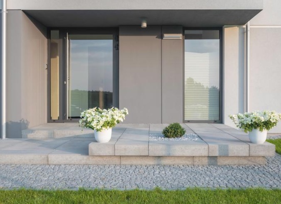 Bien aménager l'entrée extérieure d'une maison