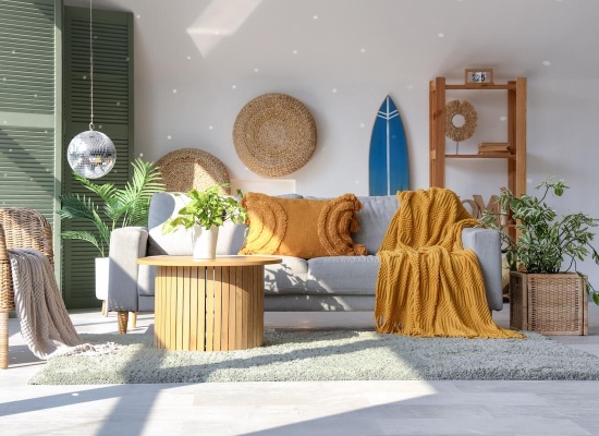 Salon style bord de mer.