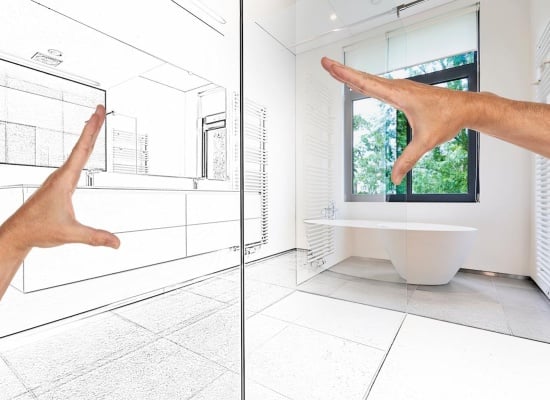 Quel prix pour rénover une salle de bains de 6 m² ?