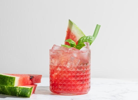 boisson glacée à la pastèque