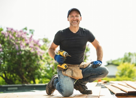 Comment construire une terrasse en poids sur des parpaings ?