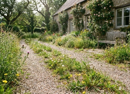 allee gravier les differentes solutions pour se debaresser des mauvaises herbes 
