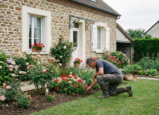 jardin fleuri fleurs qui restent fleuri toute lannée