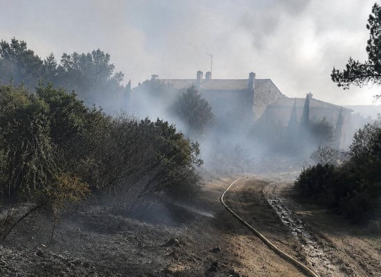 incendie de broussaille