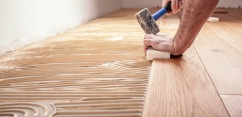 Pose de parquet