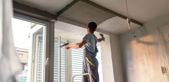 Rénovation d'un plafond
