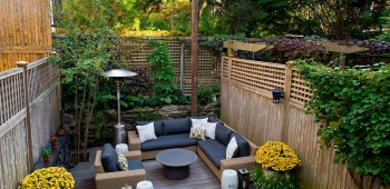 Aménagement de la terrasse