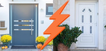 Porte alu ou porte PVC ? Le match pour bien choisir