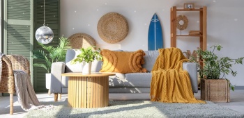 Salon style bord de mer.