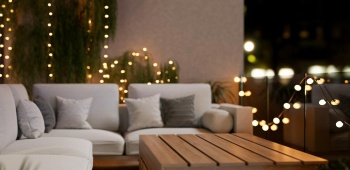 guirlande lumineuse balcon