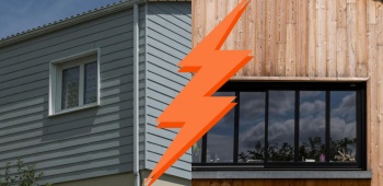Comparatif entre bardage en bois et en composite