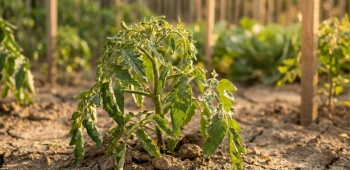 jardin abimé à cause des chaleurs