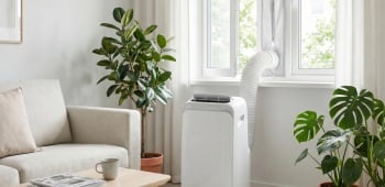 climatiseur monobloc dans un salon