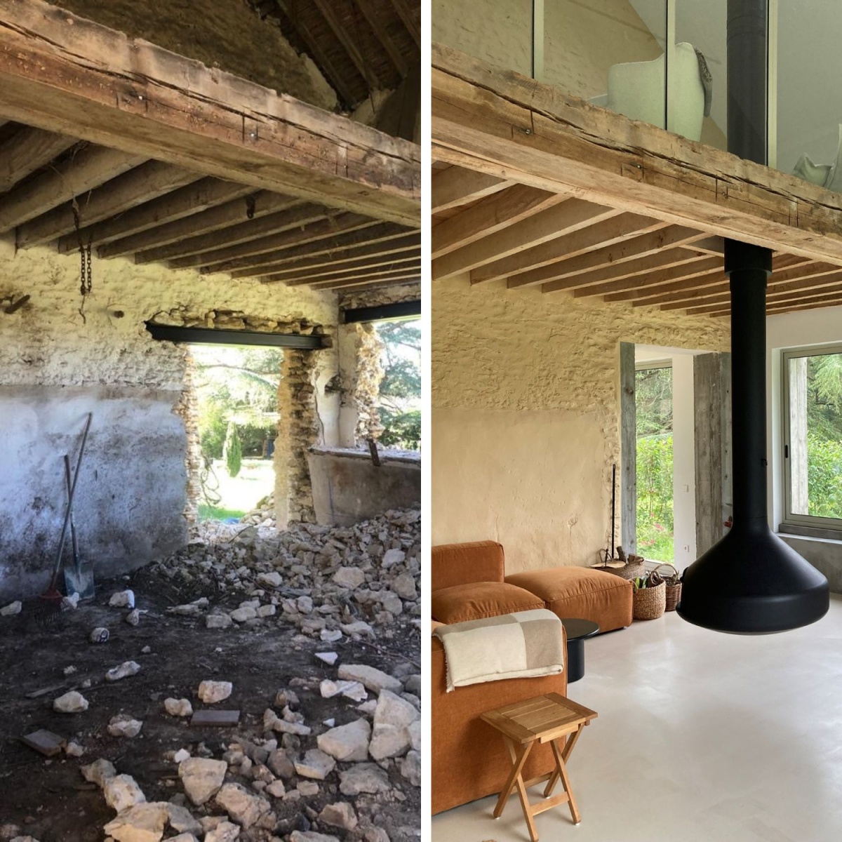 Avant/Après : Découvrez en images la transformation d'un corps de ferme ...
