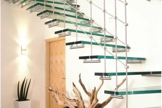 Prix pour un escalier en verre