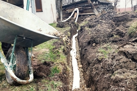 Devis pour des travaux de drainage
