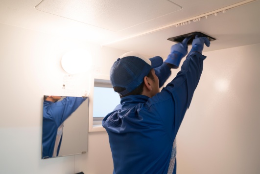installation par un professionnel d'une VMC thermodynamique
