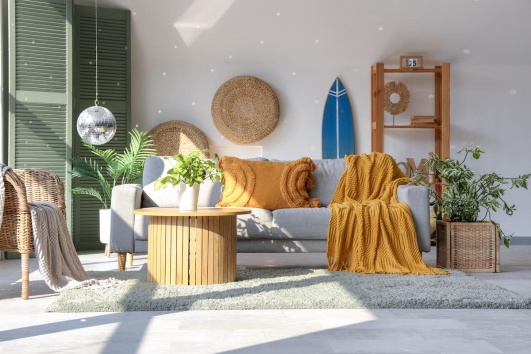 Salon style bord de mer.