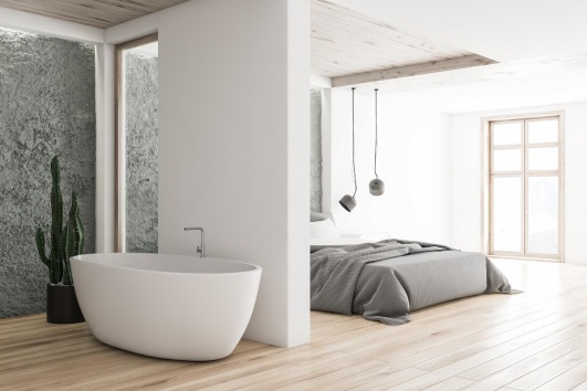 cloison entre chambre et salle de bain