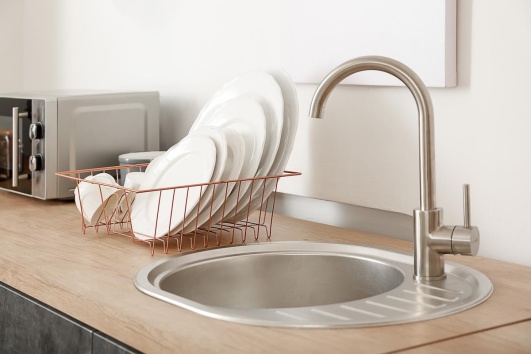 evier cuisine rond