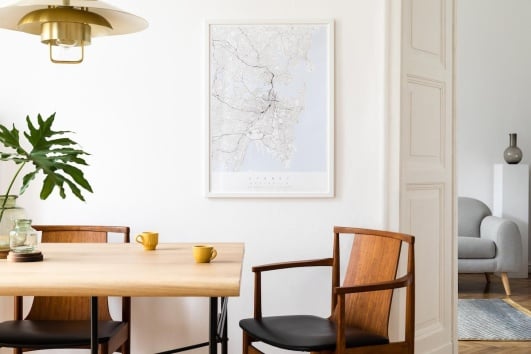 cadre pour habiller mur salon