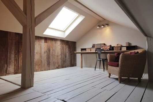 combles amenages en bureau